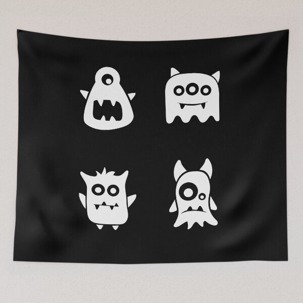 Item preview, Funny monster Sticker designed and sold by TamouStyle.