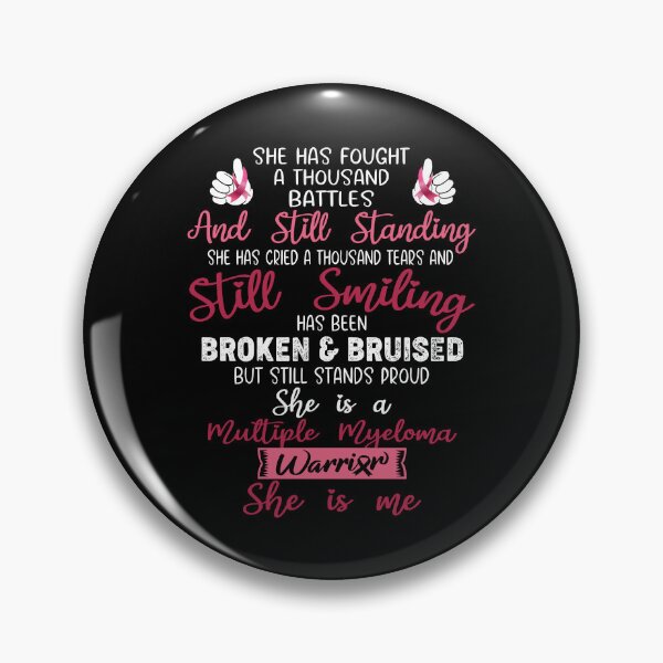 Item preview, Multiple Myeloma Warrior SHE IS ME - Support Multiple Myeloma Fighter Gifts designed and sold by Berriosly.