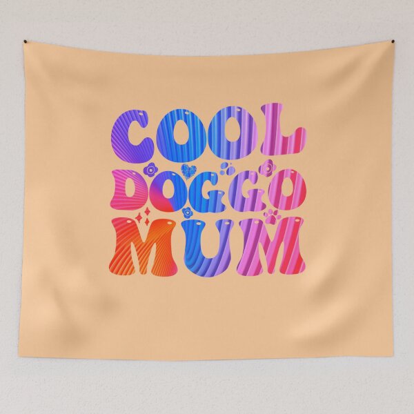 Item preview, Retro Cool Doggo Mum designed and sold by PetSafari.