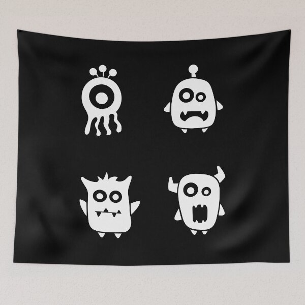Item preview, Funny monster Sticker designed and sold by TamouStyle.