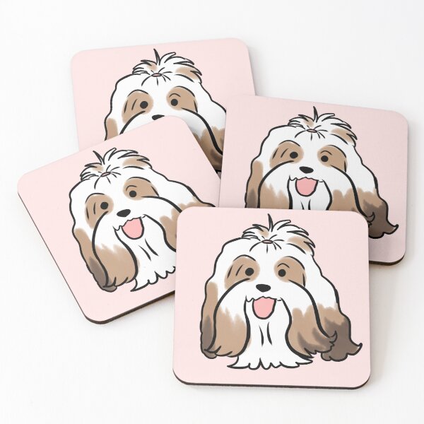 Item preview, Cute cartoon havanese face illustration  designed and sold by Yarafantasyart.