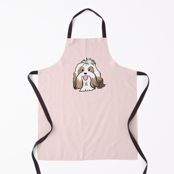 Item preview, Cute cartoon havanese face illustration designed and sold by Yarafantasyart.