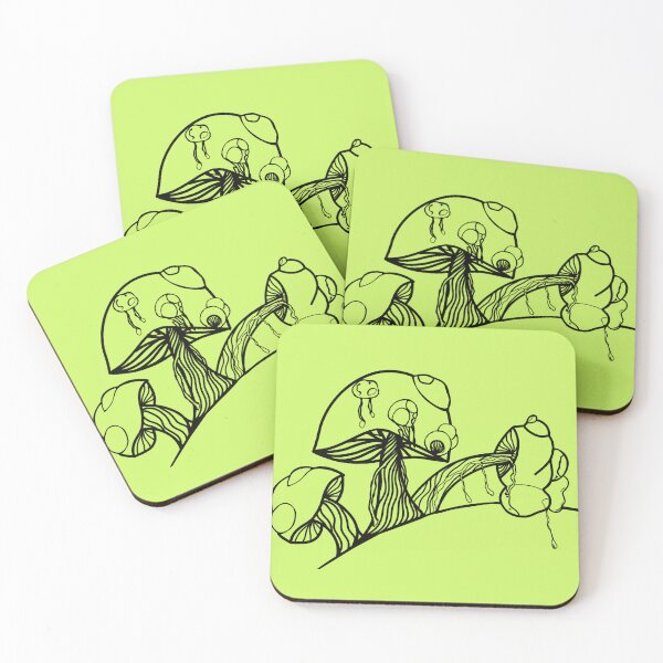 Item preview, Sick Mushrooms designed and sold by lezell.