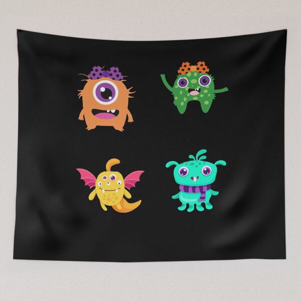 Item preview, Funny monster Sticker designed and sold by TamouStyle.