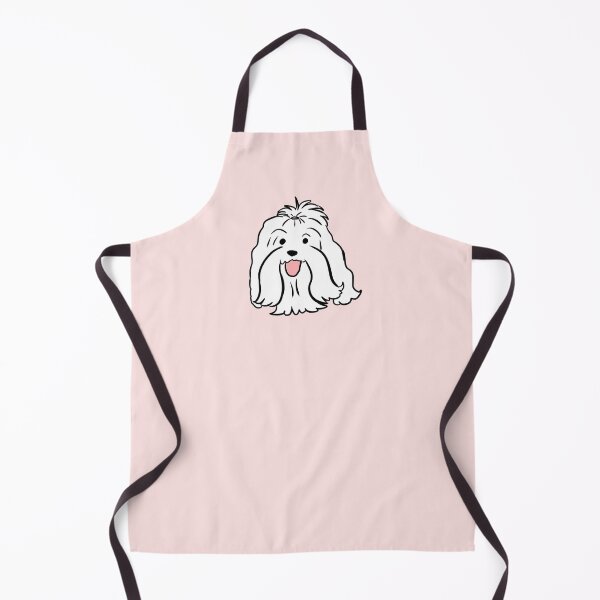 Item preview, Cute cartoon havanese face illustration designed and sold by Yarafantasyart.