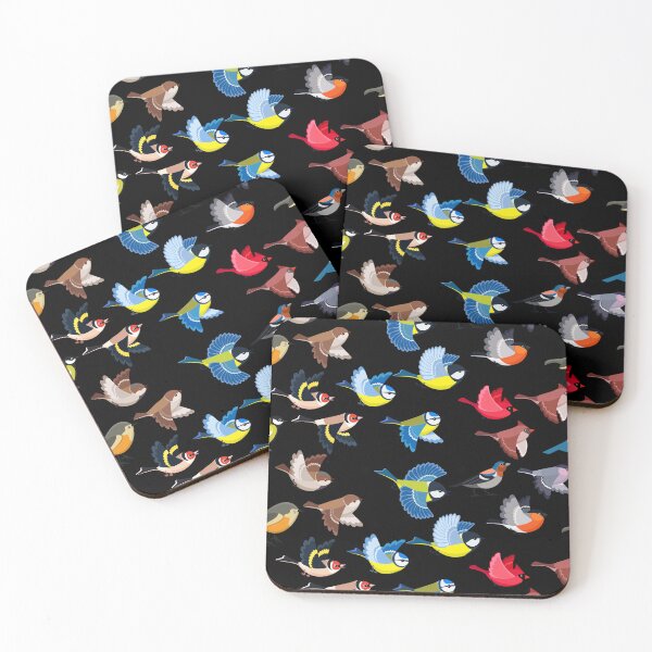 Item preview, Everybirdy Golder Birds Pattern designed and sold by thobealtaf.