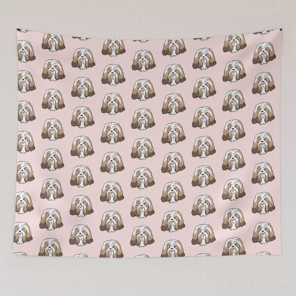 Item preview, Cute cartoon havanese face illustration  designed and sold by Yarafantasyart.