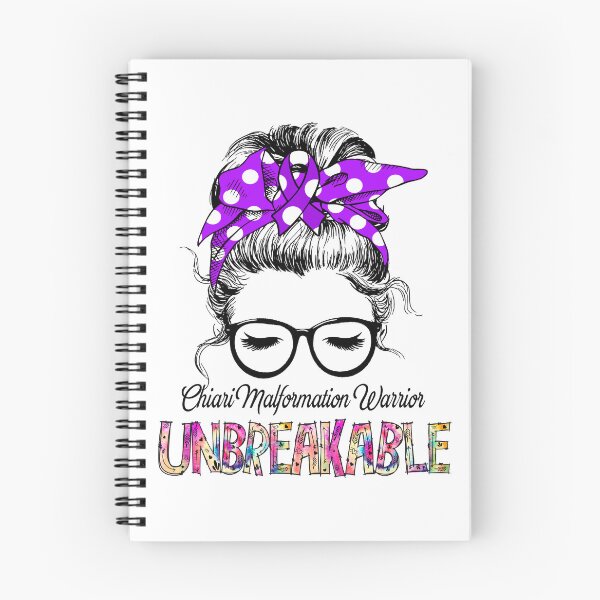 Item preview, Chiari Malformation Warrior - UNBREAKABLE - Chiari Malformation Ribbon designed and sold by Tifrop.