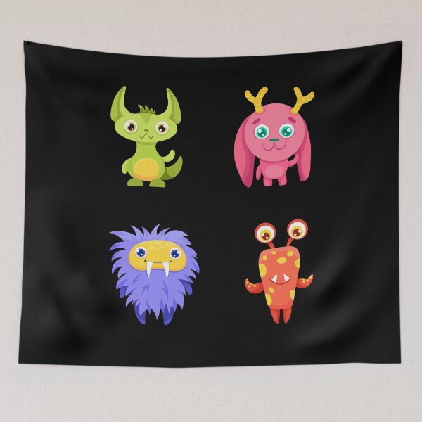 Item preview, Funny monster Sticker designed and sold by TamouStyle.