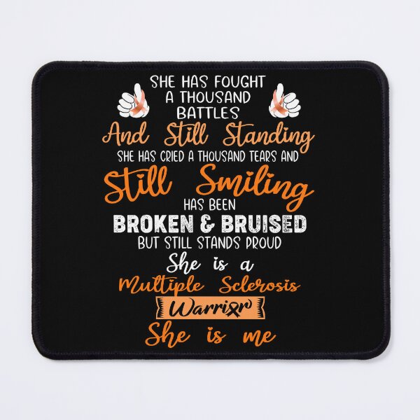 Item preview, Multiple Sclerosis Warrior SHE IS ME - Support Multiple Sclerosis Fighter Gifts designed and sold by Berriosly.