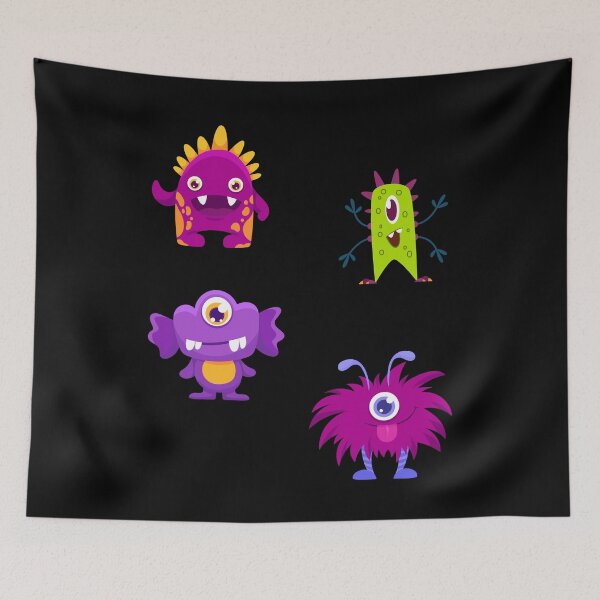 Item preview, Funny monster Sticker designed and sold by TamouStyle.