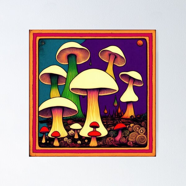 Item preview, Vintage Shrooms 002 designed and sold by AbstractWave.