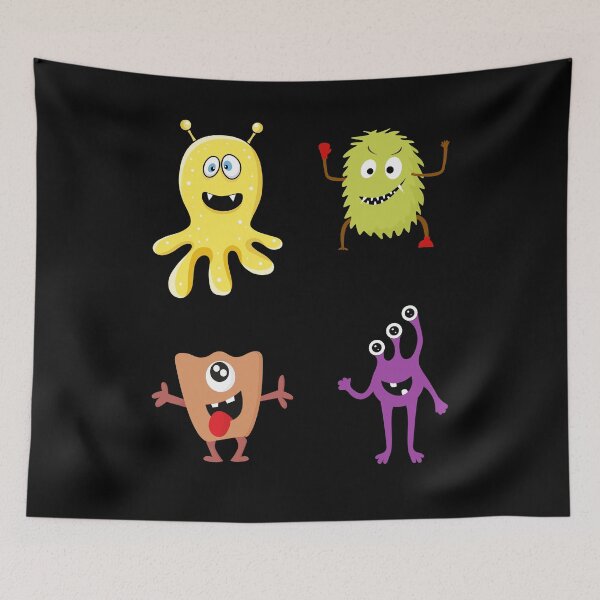 Item preview, Funny monster Sticker designed and sold by TamouStyle.