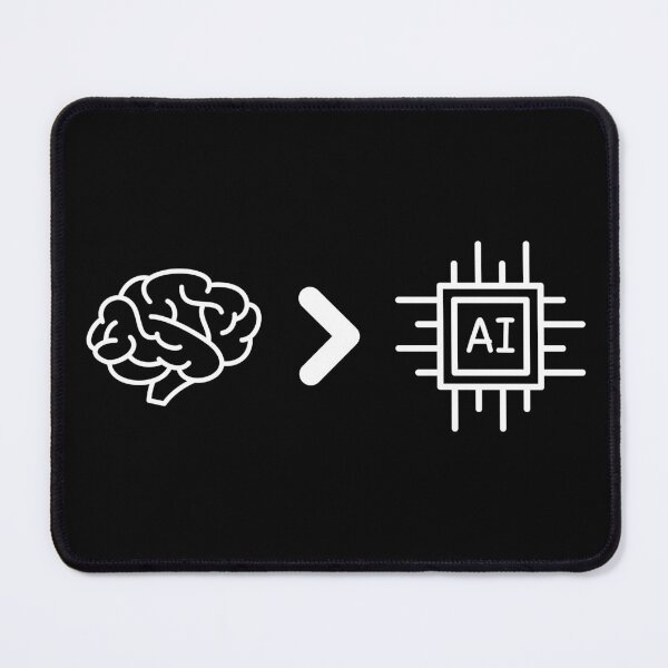 Artikelvorschau, KI vs. Mensch | OpenAI | ChatGPT entworfen und verkauft von RobotSweat.