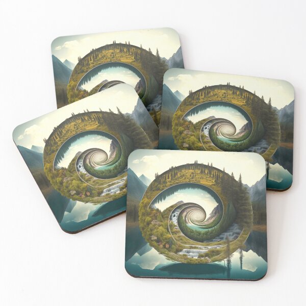 Item preview, Fibonacci Style Colourful Nature Abstract designed and sold by RAGANADesign.