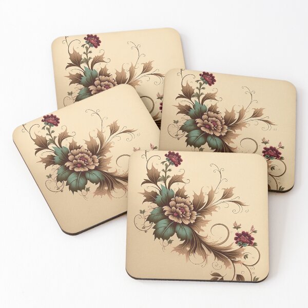 Item preview, Vintage Floral Design designed and sold by Juliascutecornr.