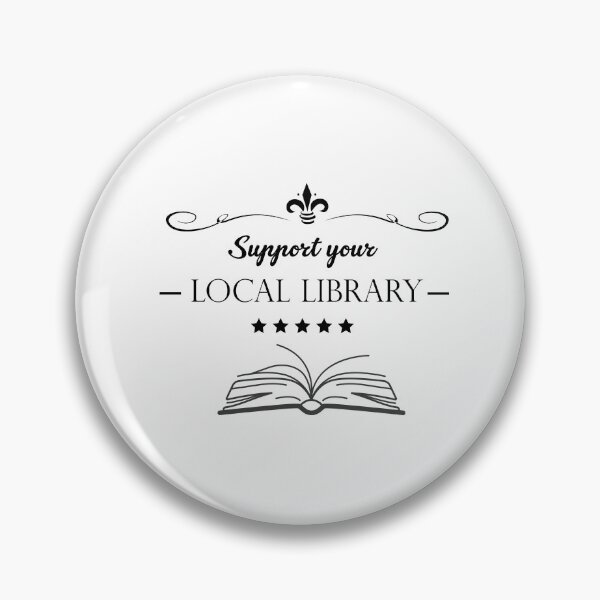 Item preview,  Support your local library  designed and sold by SOUFIANE1991.