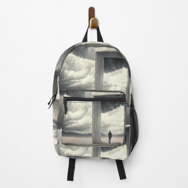 Item preview, Lonely world through a cracked door, dark and stormy designed and sold by Bitcoin-Fashion.