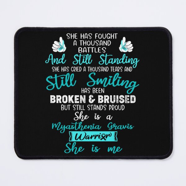 Item preview, Myasthenia Gravis Warrior SHE IS ME - Support Myasthenia Gravis Fighter Gifts designed and sold by Berriosly.