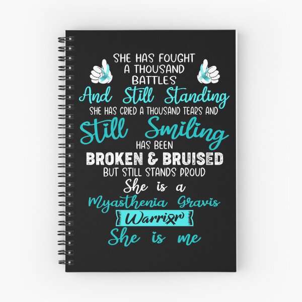 Item preview, Myasthenia Gravis Warrior SHE IS ME - Support Myasthenia Gravis Fighter Gifts designed and sold by Berriosly.