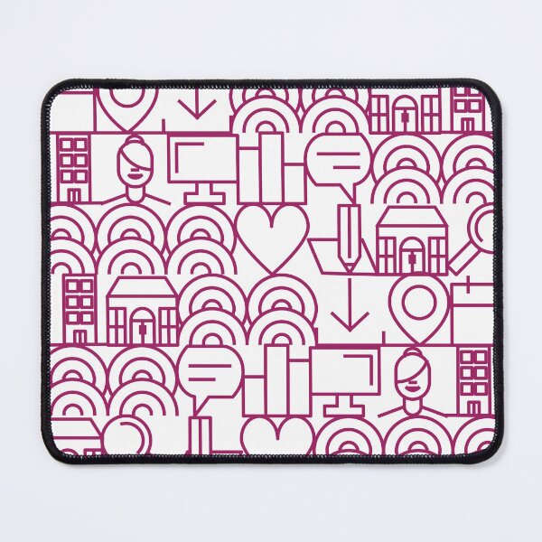 Item preview, Maroon City Life Pattern designed and sold by Miru-mir.