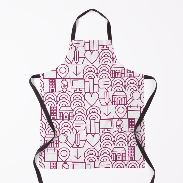 Item preview, Maroon City Life Pattern designed and sold by Miru-mir.