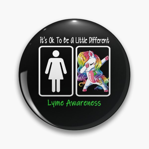 Item preview, Lyme Awareness - It is Ok To Be A Little Different designed and sold by RekaJoJo.