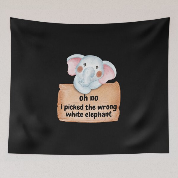 Item preview, oh no i picked the wrong white elephant designed and sold by Tarikbouchmal.