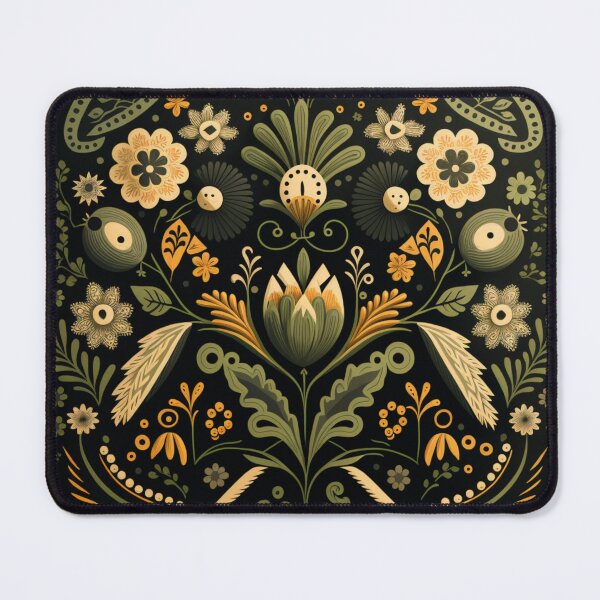 Item preview, Beautiful Circular Flower and Abstract Shape Pattern Design designed and sold by bandjdesigns.
