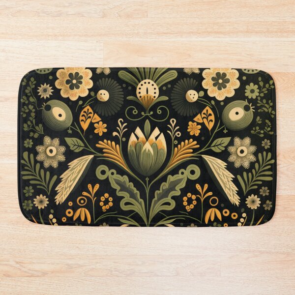 Item preview, Beautiful Circular Flower and Abstract Shape Pattern Design designed and sold by bandjdesigns.
