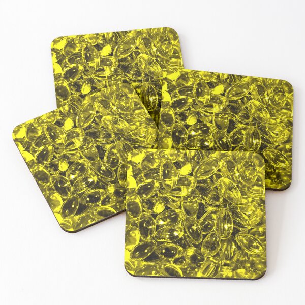 Item preview, Morph Pills (Yellow) designed and sold by SanArtcisco.