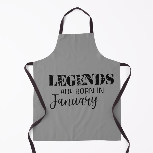 Item preview, All legends are born in Janaury designed and sold by Vittorio-23.