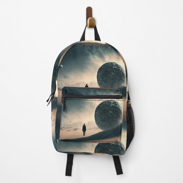 Artikelvorschau, Abstrakte Weltraumkunst rollende Planetensanddünen auf dem Mond entworfen und verkauft von Bitcoin-Fashion.