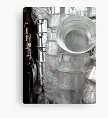Pots and Pans Metal Print