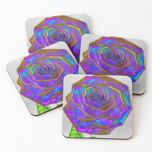 Item preview, A glass rose ( purple ) designed and sold by RiaKarma.
