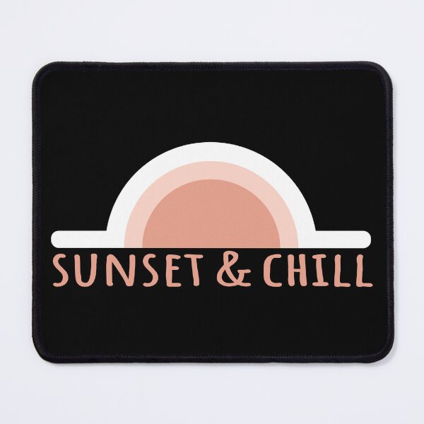 Item preview, Sunset and chill. Pink Sunset designed and sold by BLACKSUN-SHOP.