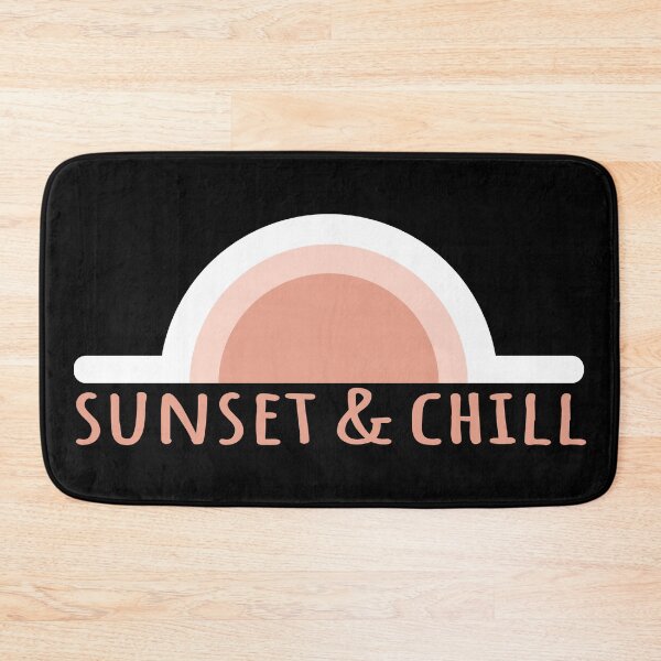 Item preview, Sunset and chill. Pink Sunset designed and sold by BLACKSUN-SHOP.