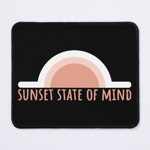 Item preview, Sunset state of mind. Pink Sunset designed and sold by BLACKSUN-SHOP.