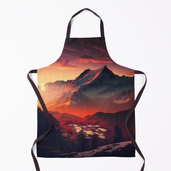 Item preview, Mountain Beautiful Sunset Art designed and sold by Damian Sobczyk.