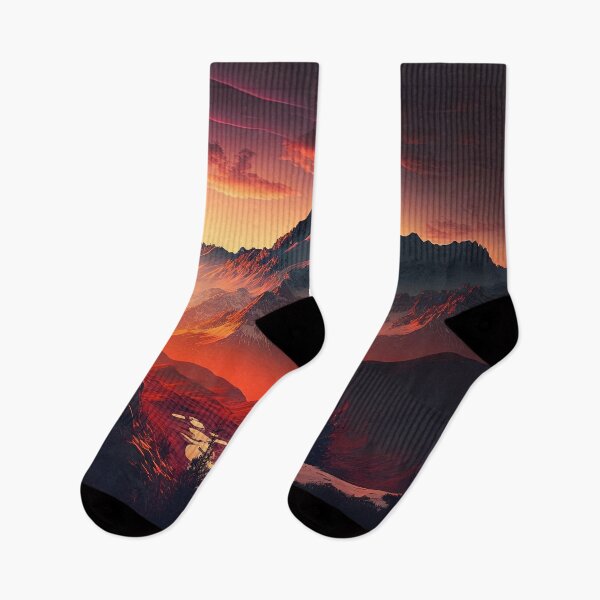 Item preview, Mountain Beautiful Sunset Art designed and sold by Damian Sobczyk.