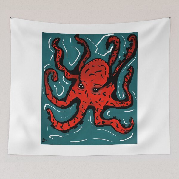 Item preview, Stylized Octopus designed and sold by Veakari.