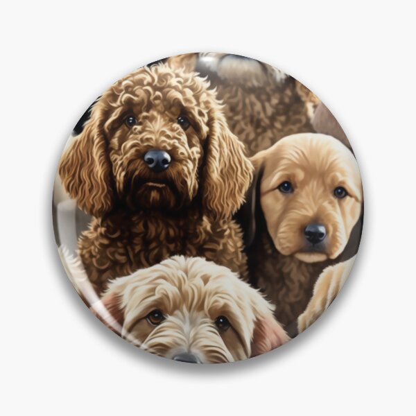 Item preview, Beautiful Collage of Dogs featuring some Goldendoodles, so many adorable faces, dogs are the best! designed and sold by Orianah.