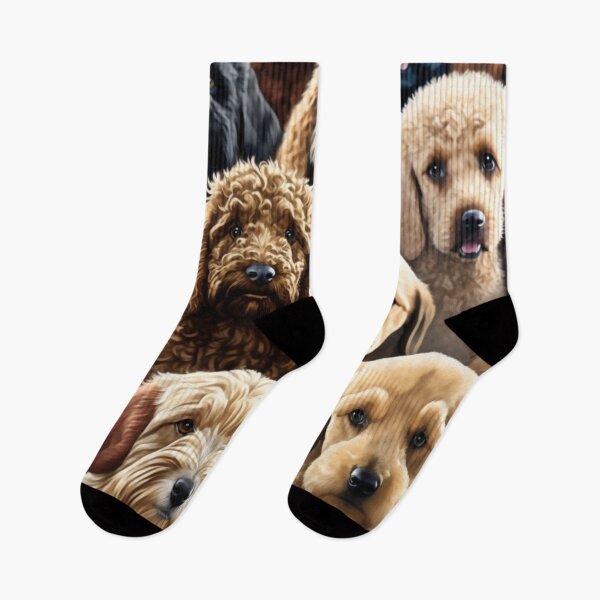 Item preview, Beautiful Collage of Dogs featuring some Goldendoodles, so many adorable faces, dogs are the best! designed and sold by Orianah.