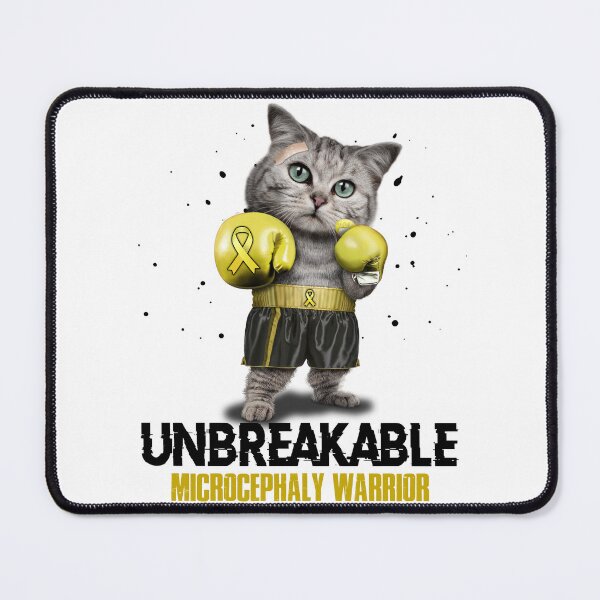 Item preview, Microcephaly Warrior - UNBREAKABLE - Microcephaly Ribbon designed and sold by EdithShop59.