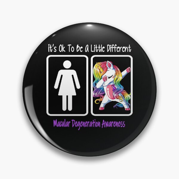 Item preview, Macular Degeneration Awareness - It is Ok To Be A Little Different designed and sold by RekaJoJo.