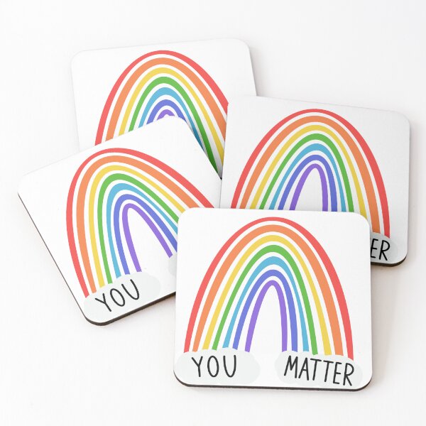 Artikelvorschau, Du bist wichtig, Regenbogen entworfen und verkauft von Cassie Cain.