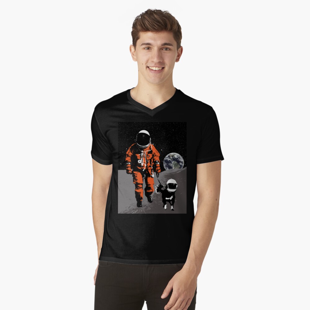 Item preview, V-Neck T-Shirt designed and sold by monsterplanet.