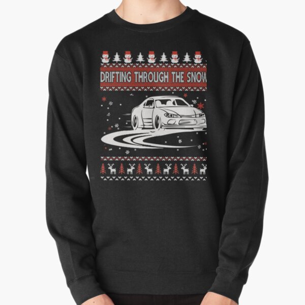 Artikel-Vorschau von Durch den Schnee hässliche Weihnachtsstrickjacke treiben, designt und verkauft von lucymeme.