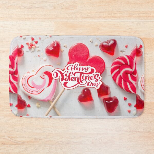 Item preview, Happy Valentine's Day Red Hearts Candy designed and sold by silviaol.