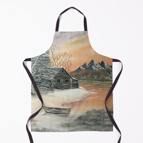 Item preview, Log Cabin and Canoe designed and sold by SistersInArtN.